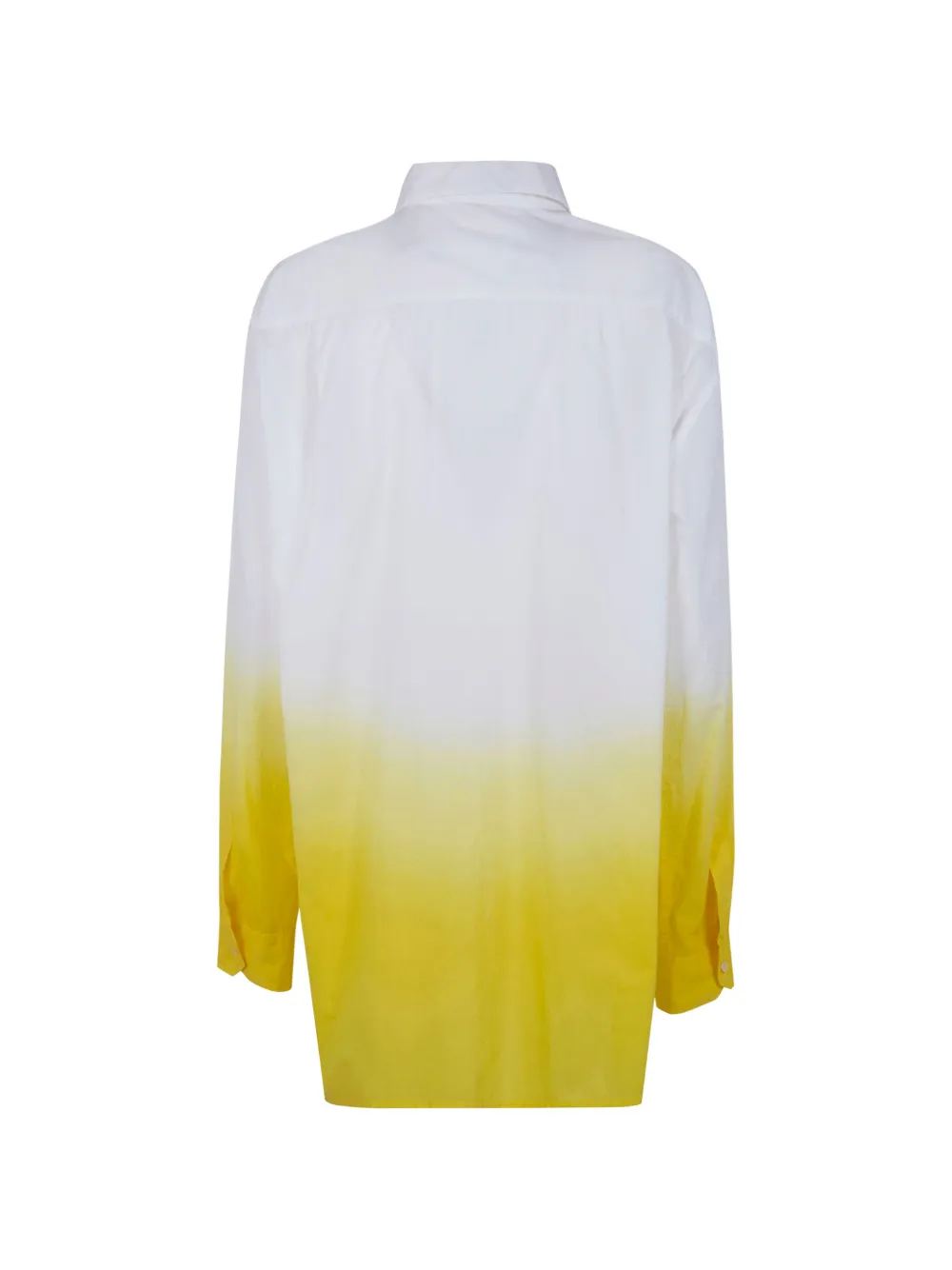  Maria Calderara Dip-dye-effect Shirt - White 