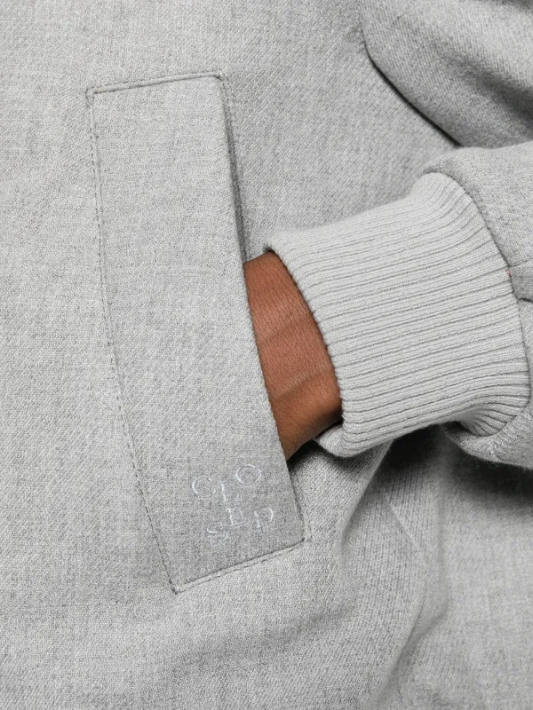 Closed ジップアップ ボンバージャケット | グレー | FARFETCH JP