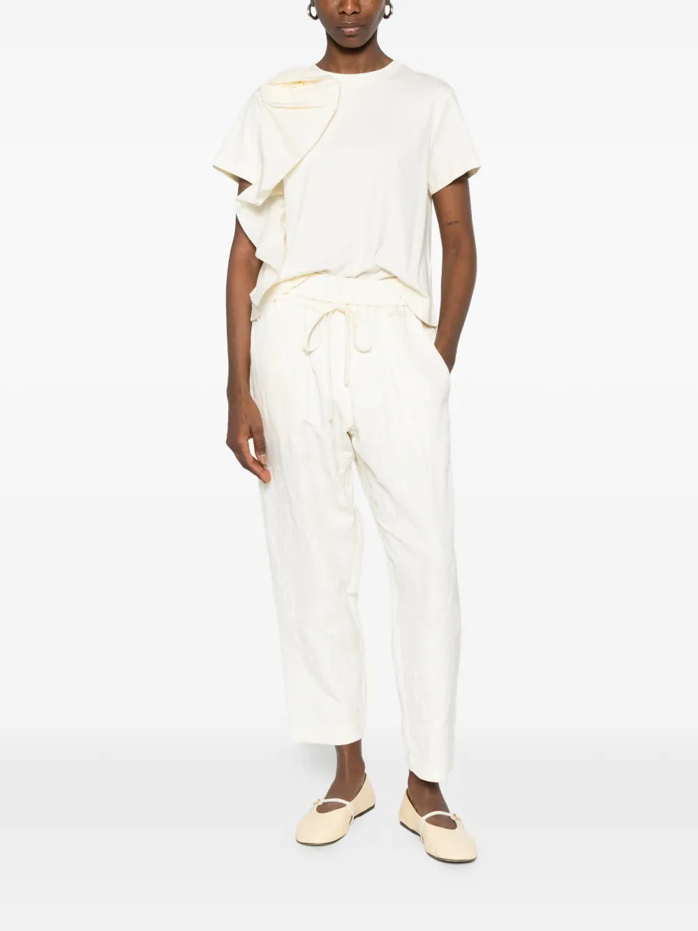  Psophia Crew-neck T-shirt - Neutrals 