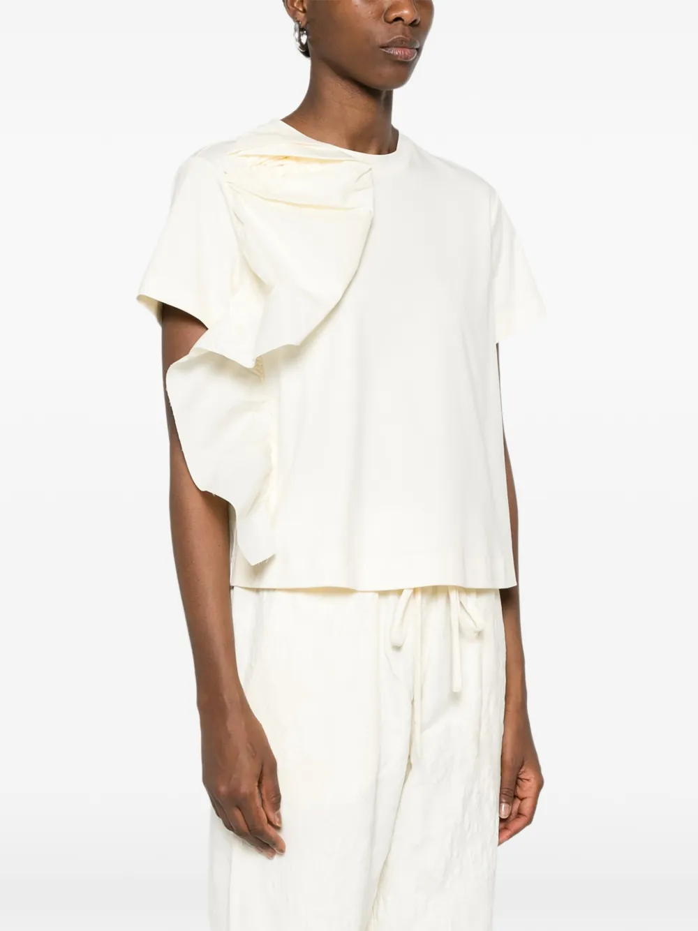  Psophia Crew-neck T-shirt - Neutrals 