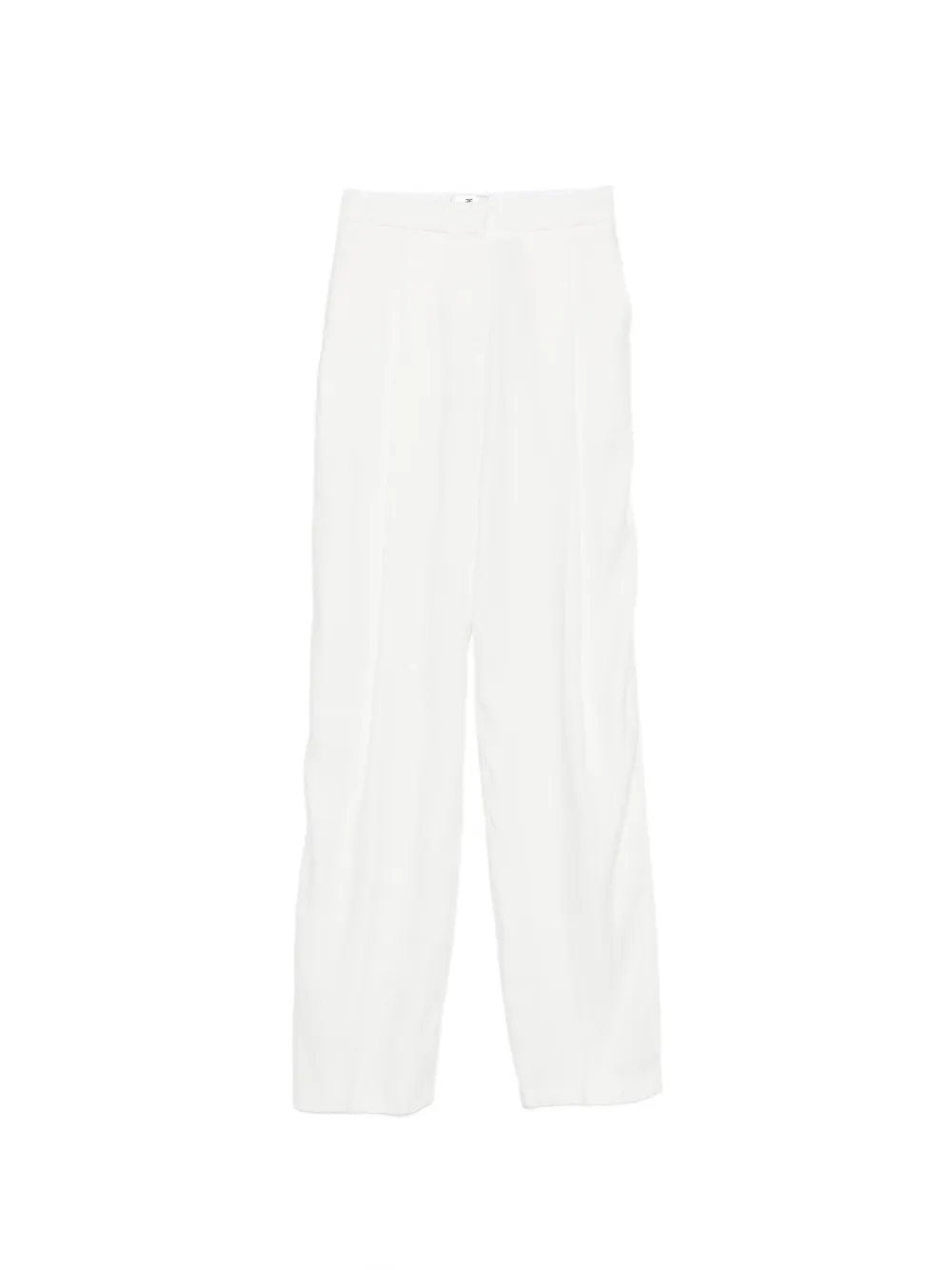 Elisabetta Franchi pleated trousers - Bianco