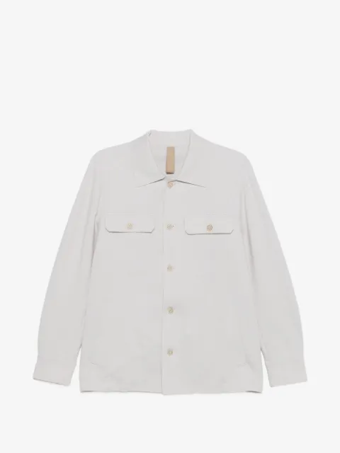 Eleventy buttoned shirt jacket