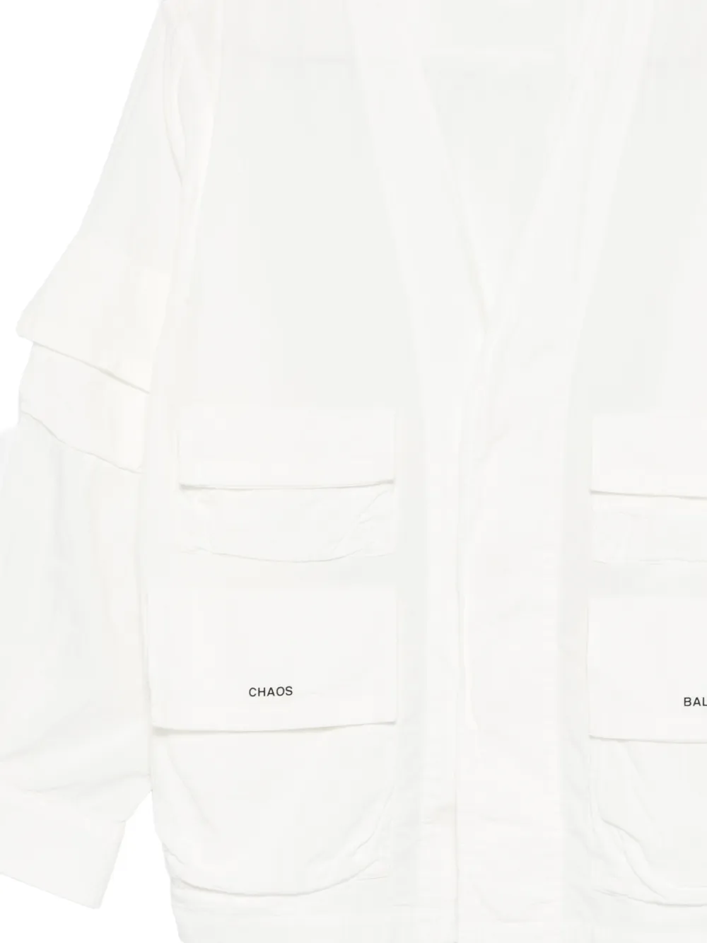  Undercover V-neck Jacket - White 
