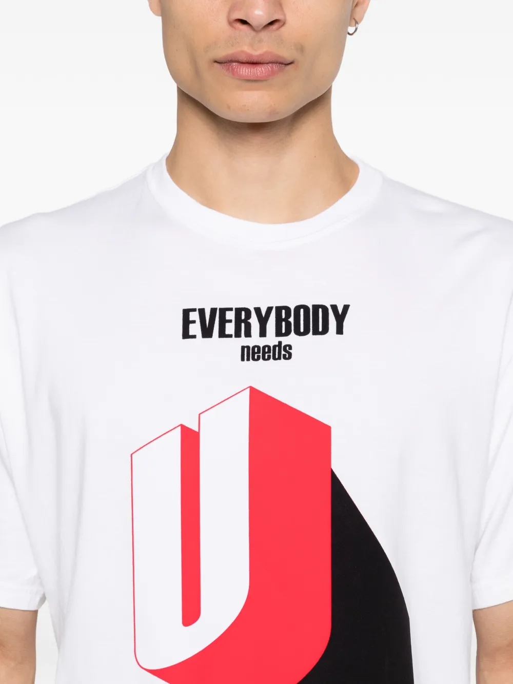 Undercover T-shirt met grafische print Wit