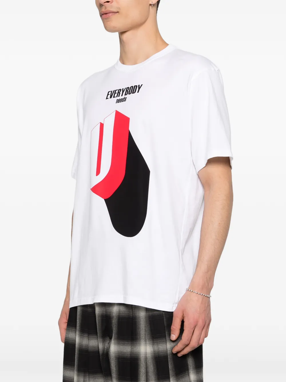 Undercover T-shirt met grafische print Wit