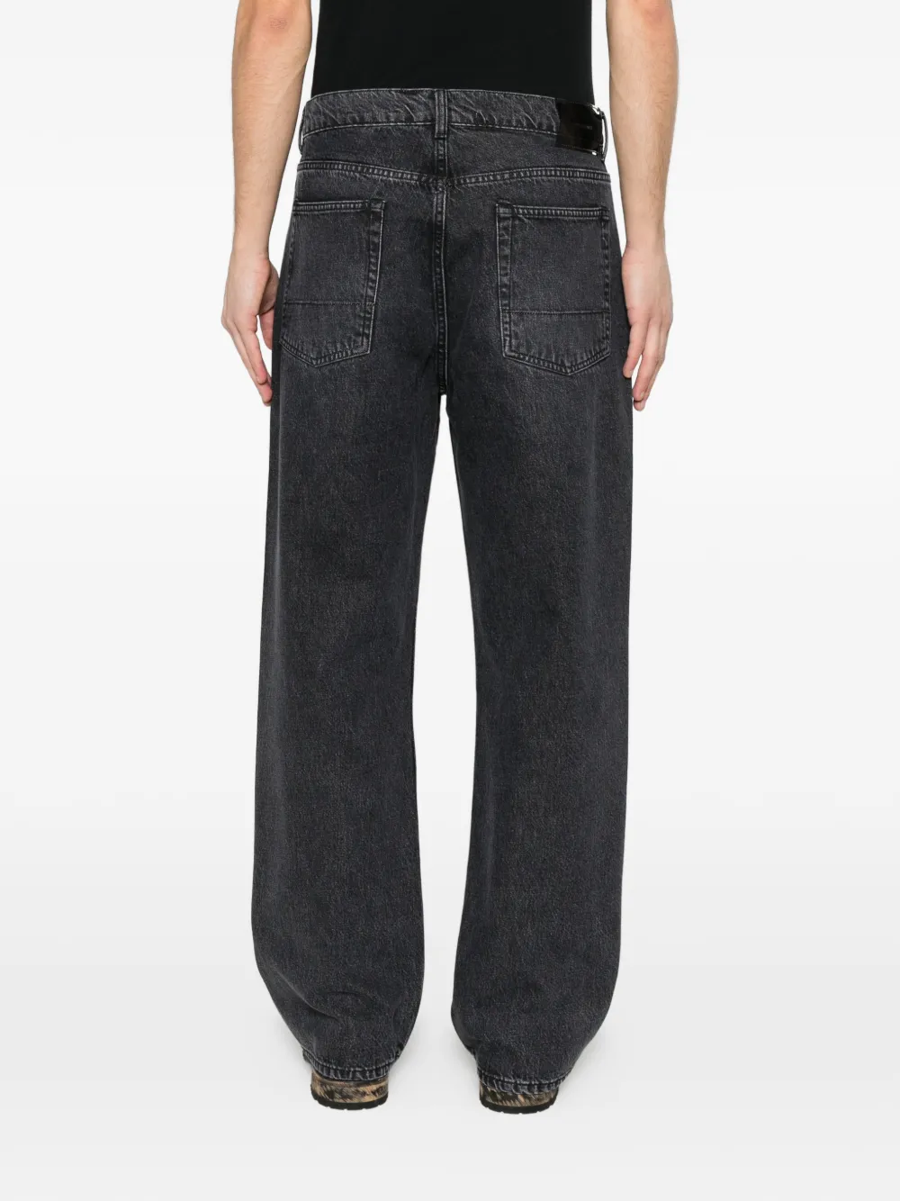 Five-Pocket Straight Jeans