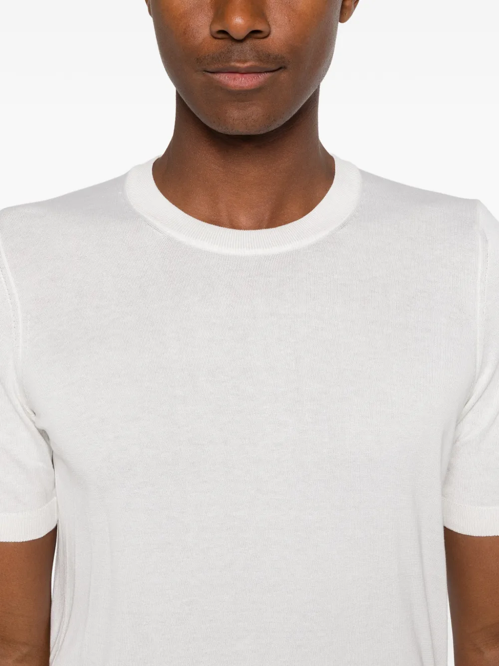 Tagliatore Josh T-shirt Wit