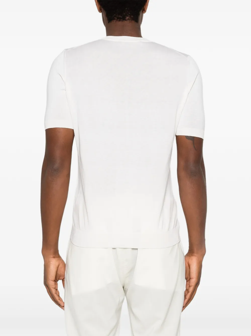 Tagliatore Josh T-shirt Wit