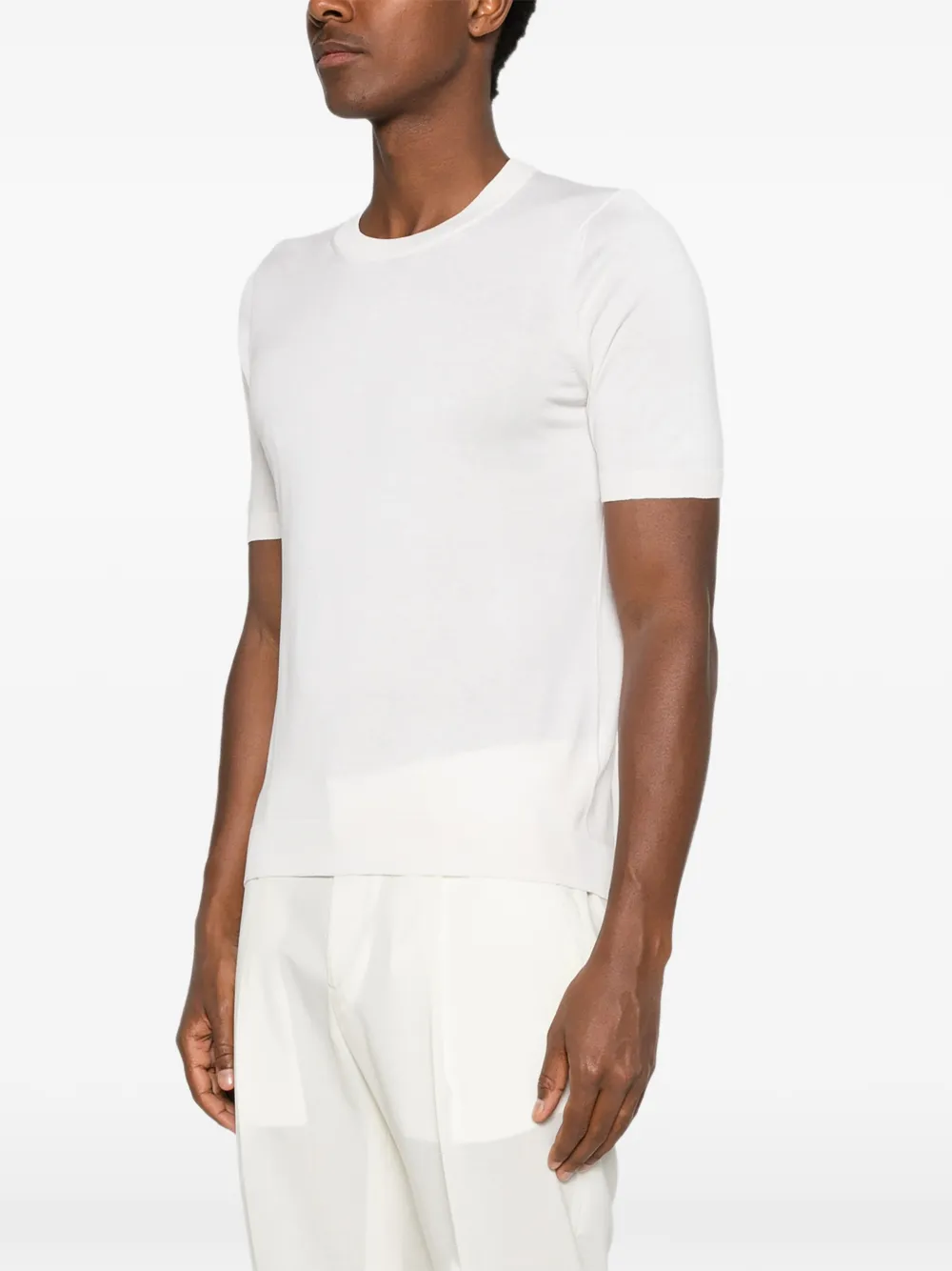 Tagliatore Josh T-shirt Wit