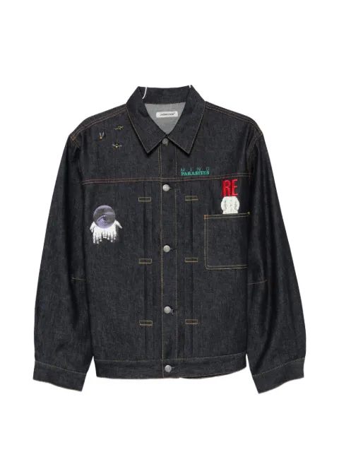 Undercover print denim jacket