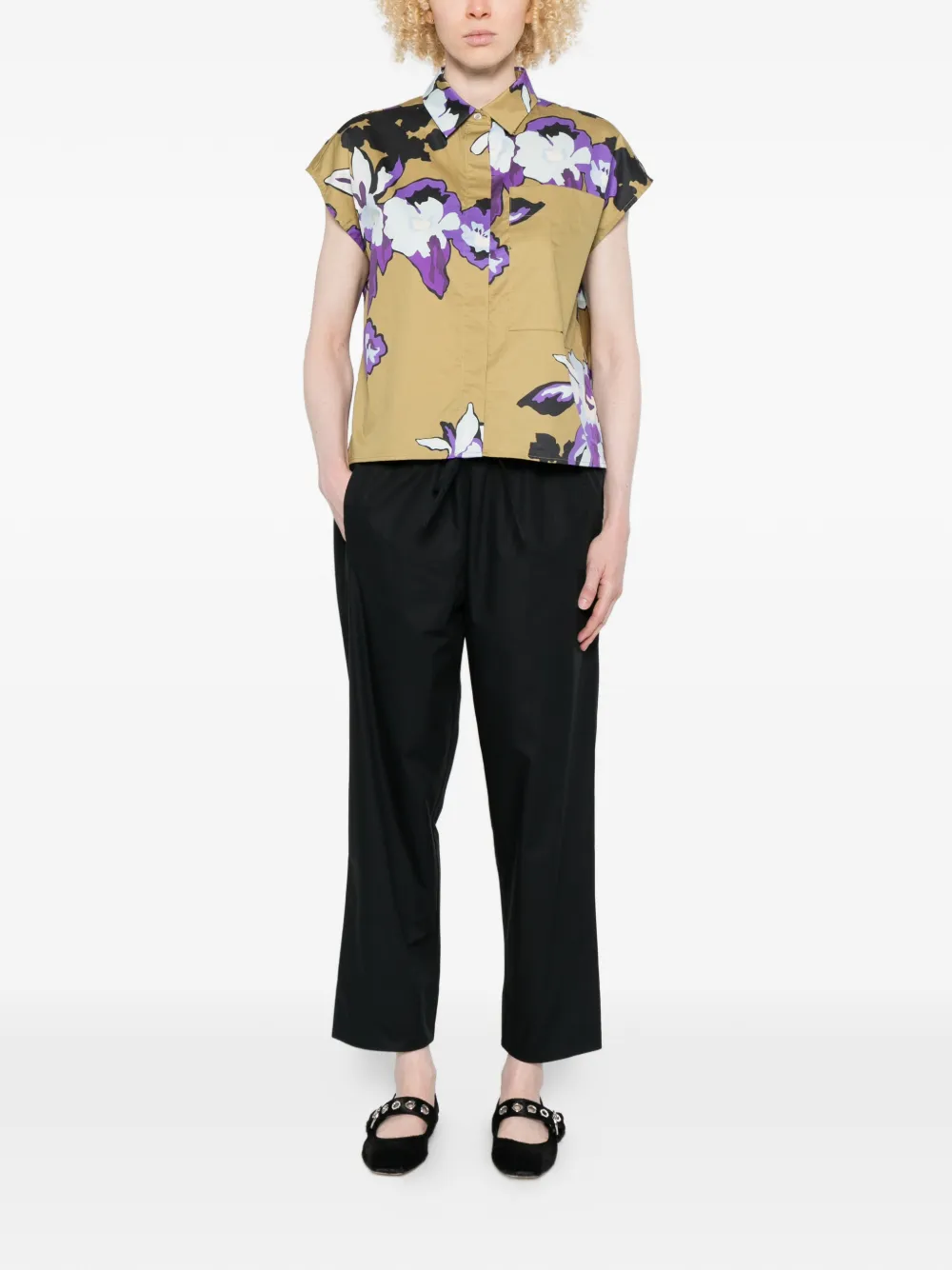  Psophia Drawstring Trousers - Black 