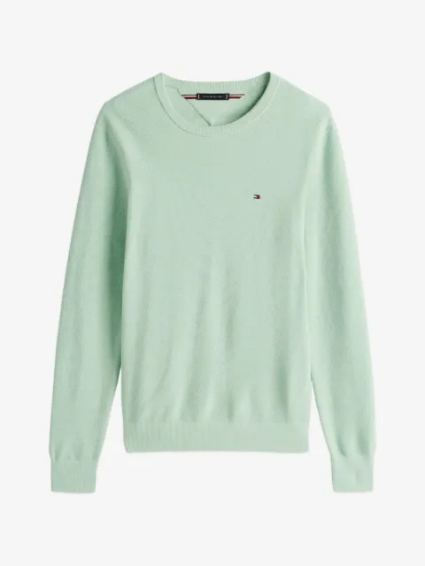 Tommy Hilfiger suéter con cuello redondo