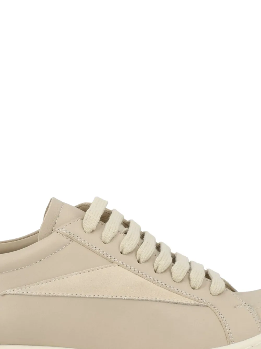  Rick Owens Lateral Detail Sneakers - Neutrals 