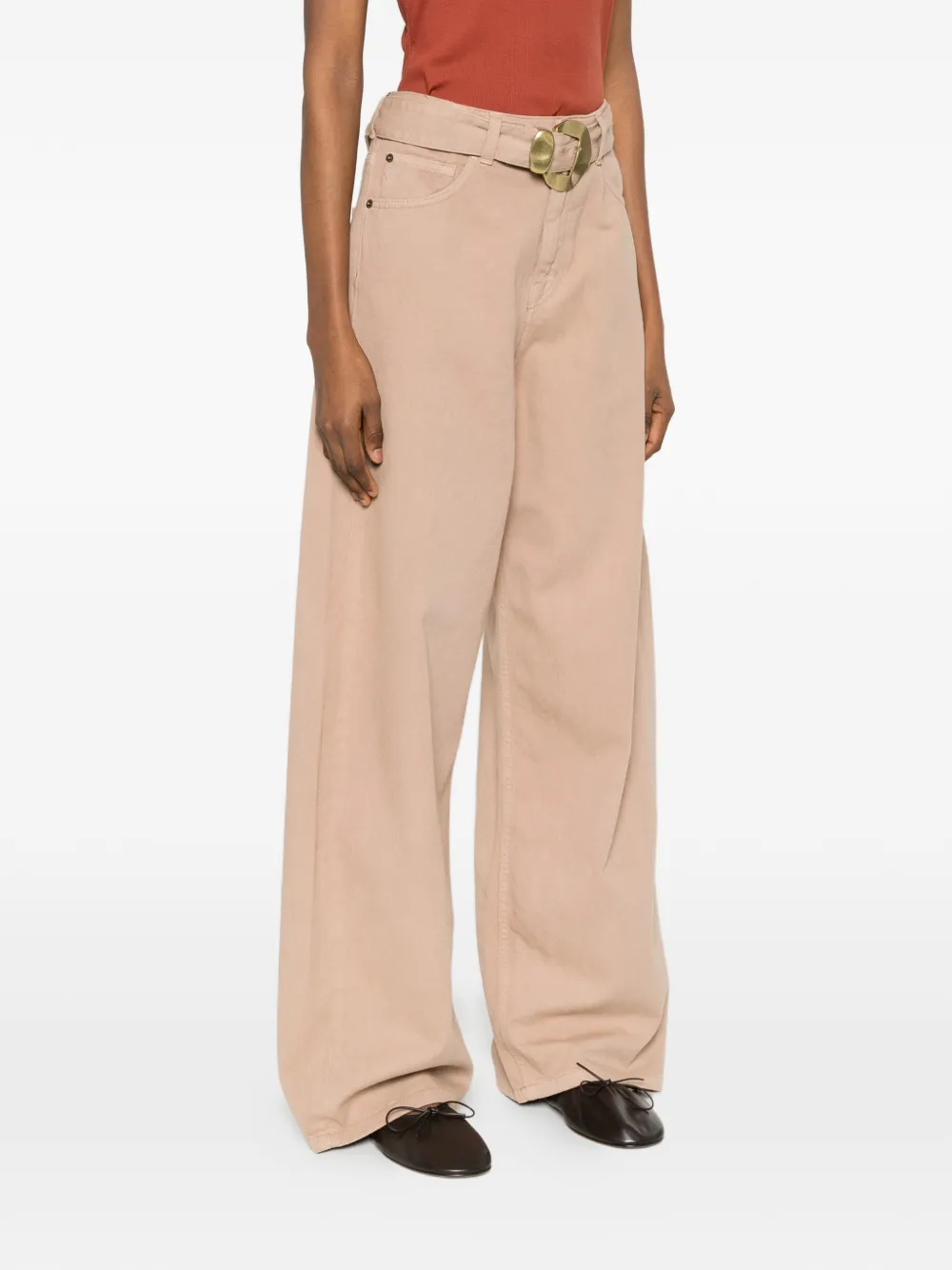  Twinset Belt Jeans - Neutrals 