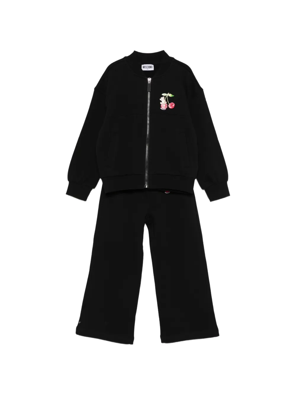 Moschino Kids printed tracksuit - Nero