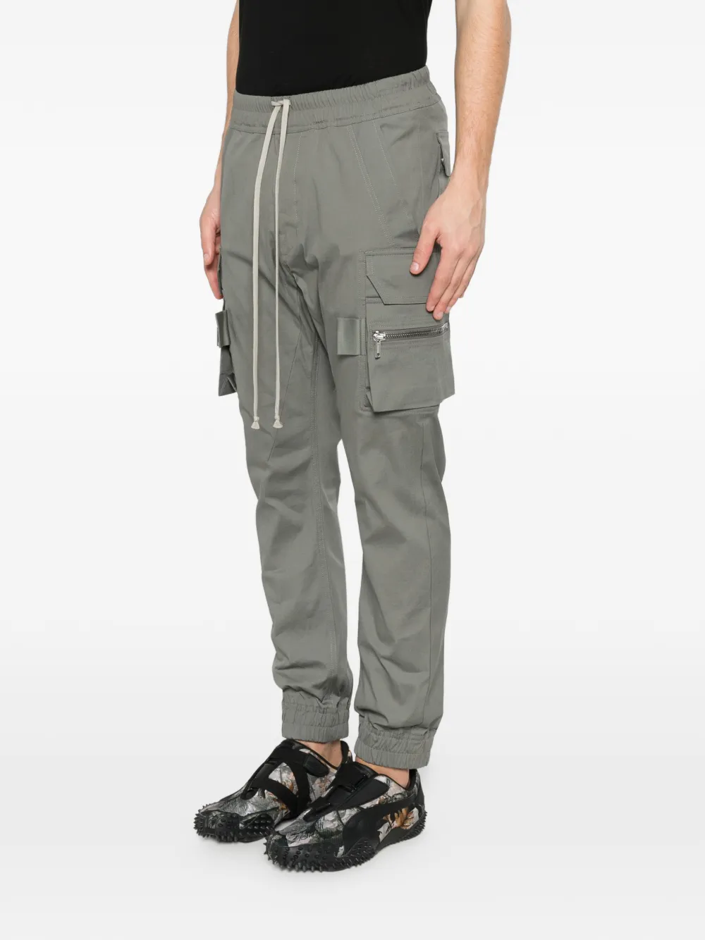 Rick Owens Mastodon trainingsbroek met ritszak Grijs