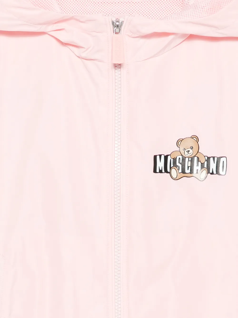 Moschino Kids Jack met capuchon Roze