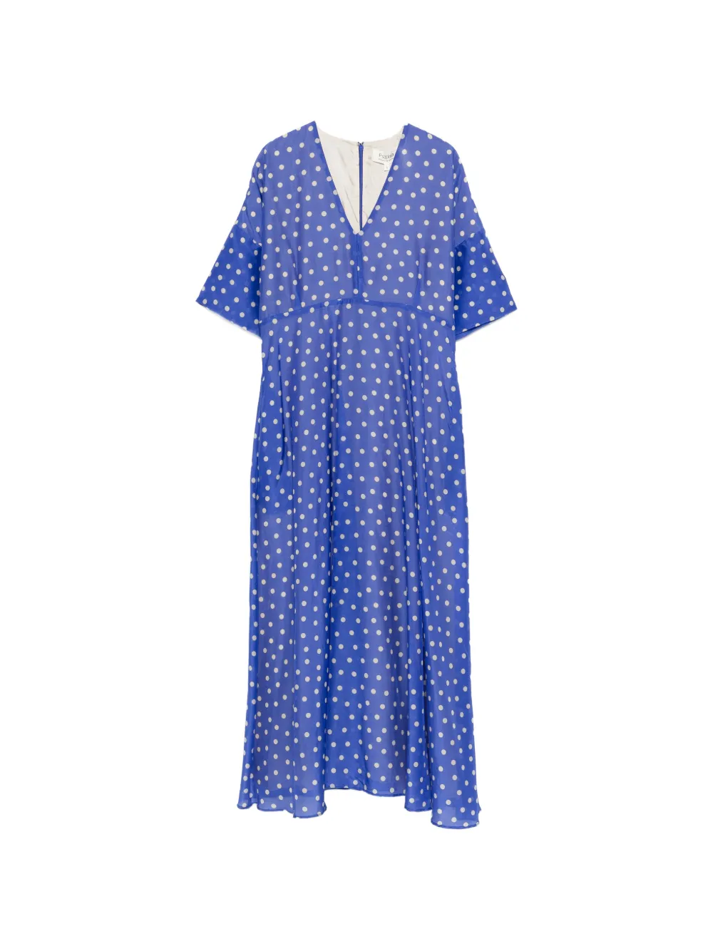 PSOPHIA Abito midi con scollo a V - Blu