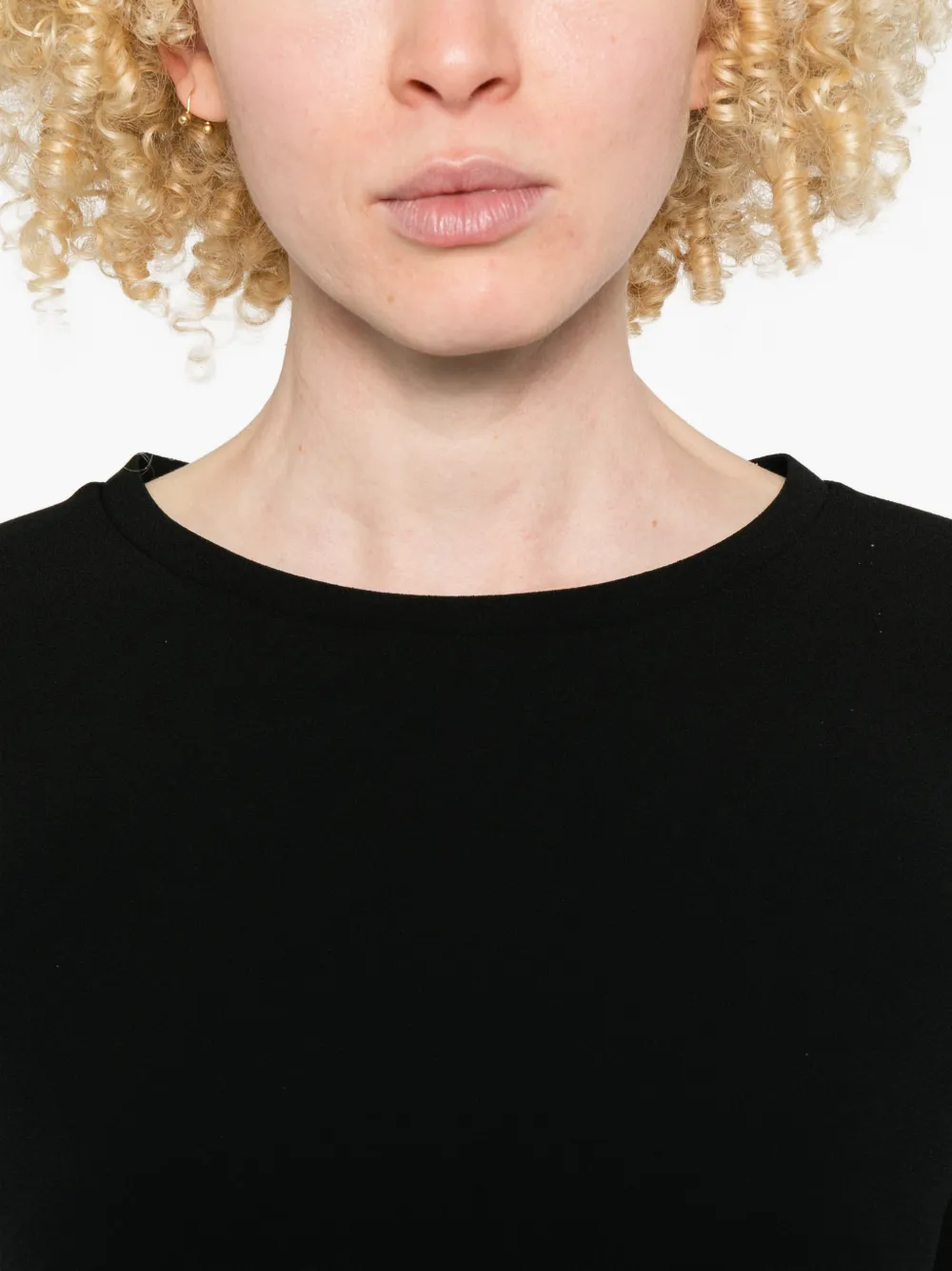 'S Max Mara Smmrebecca T-shirt met korte mouwen Zwart