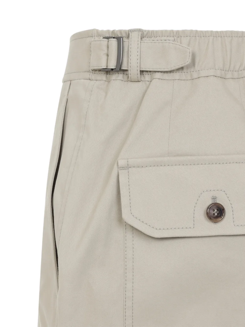 Brioni Sanremo broek met meerdere zakken Beige