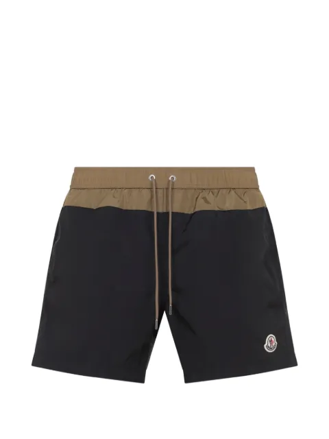 Moncler two-tone swim shorts