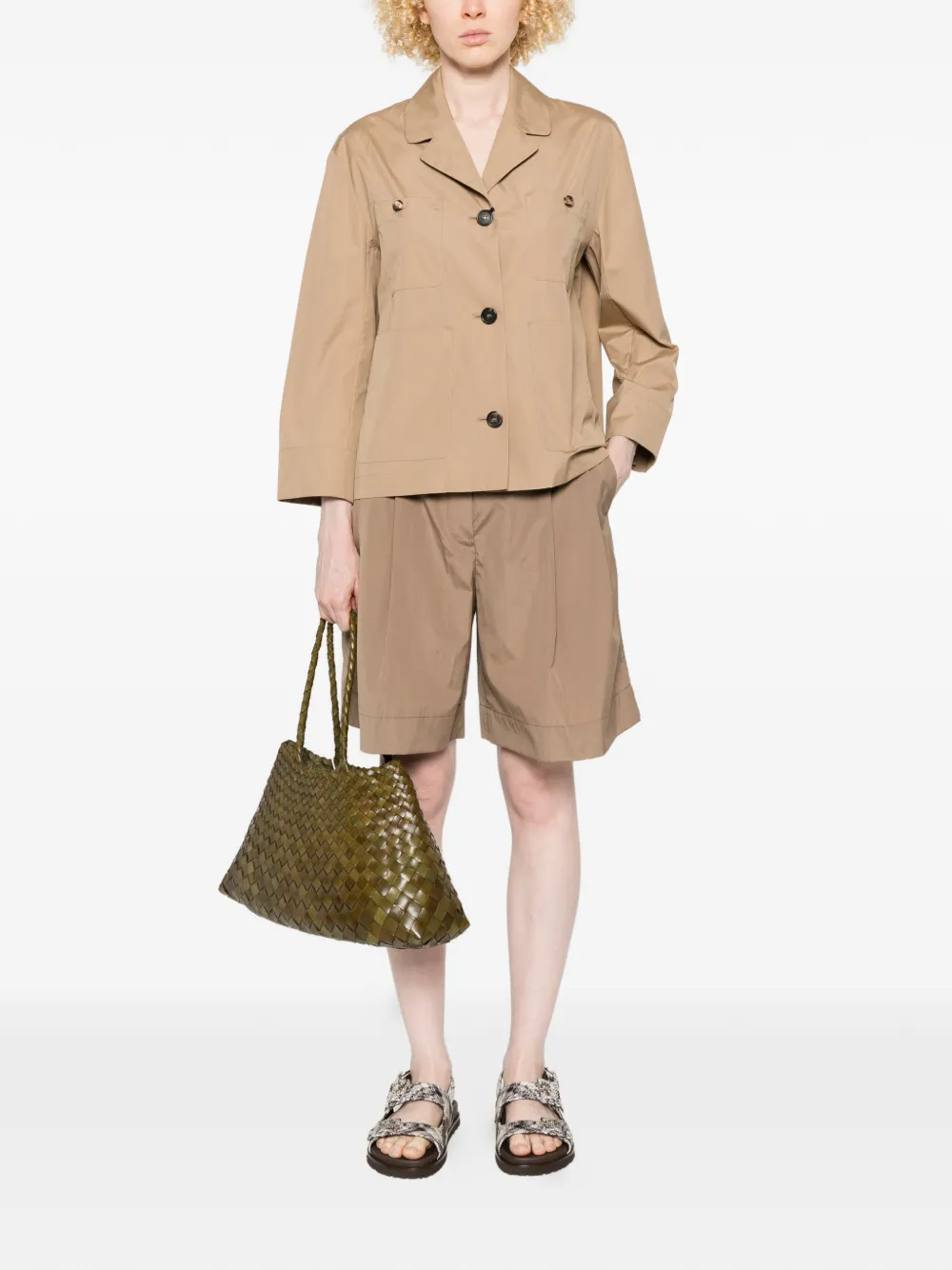  's Max Mara Smmrenata Front-pocket Shirt - Neutrals 