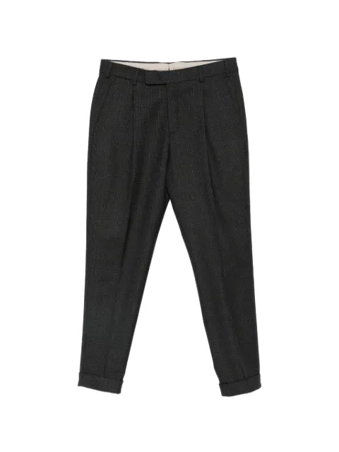 PT Torino pantalones con motivo pied de poule