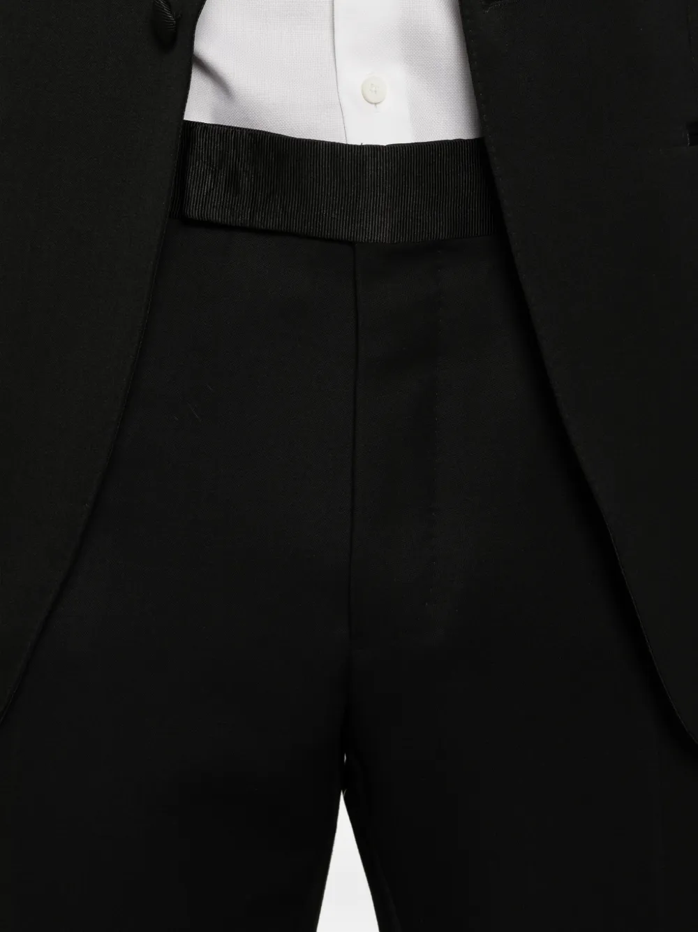 TOM FORD Pak met sjaalkraag Zwart