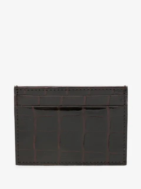 Dell'oglio embossed cardholder