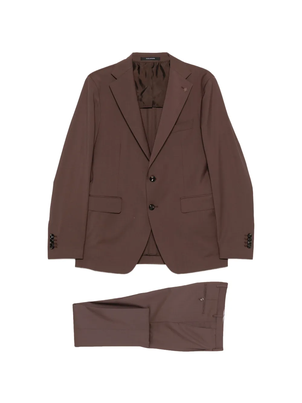 Tagliatore single-breasted suit - Braun
