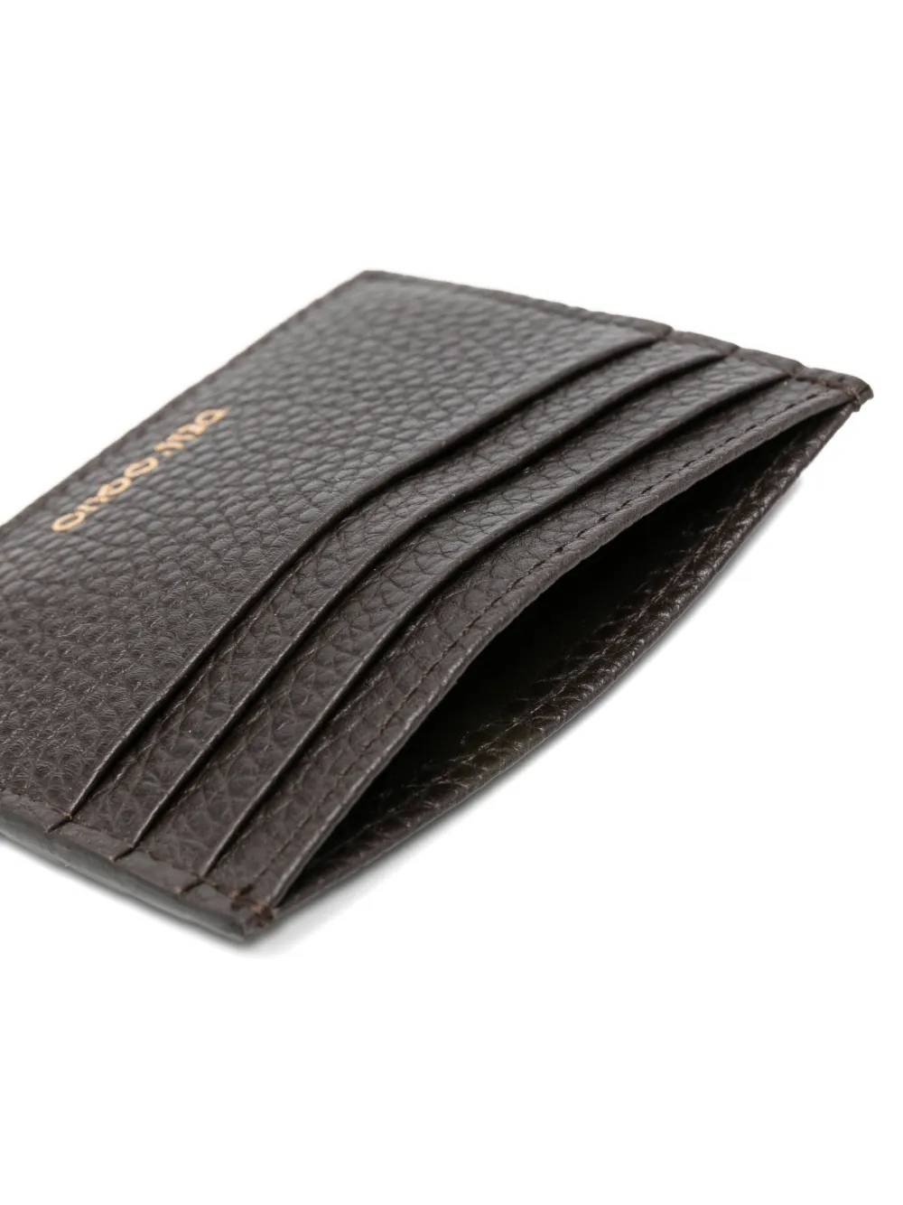 Dell'oglio Pasjeshouder met logopatch Bruin