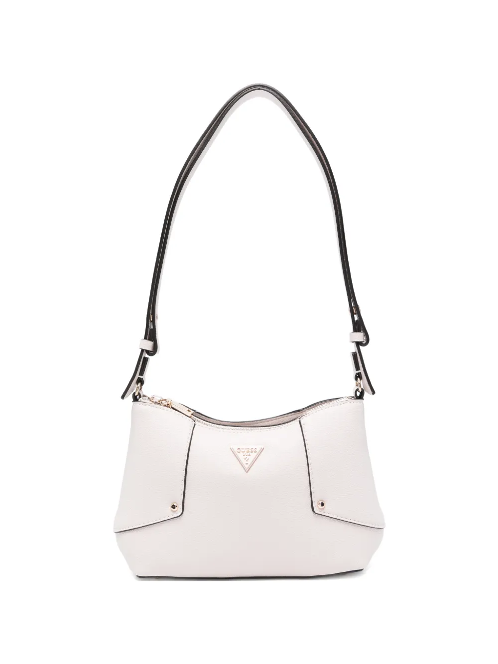 GUESS USA Schultertasche aus Leder - Nude