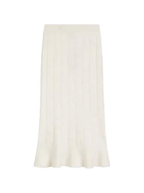 BOSS falda midi tejida