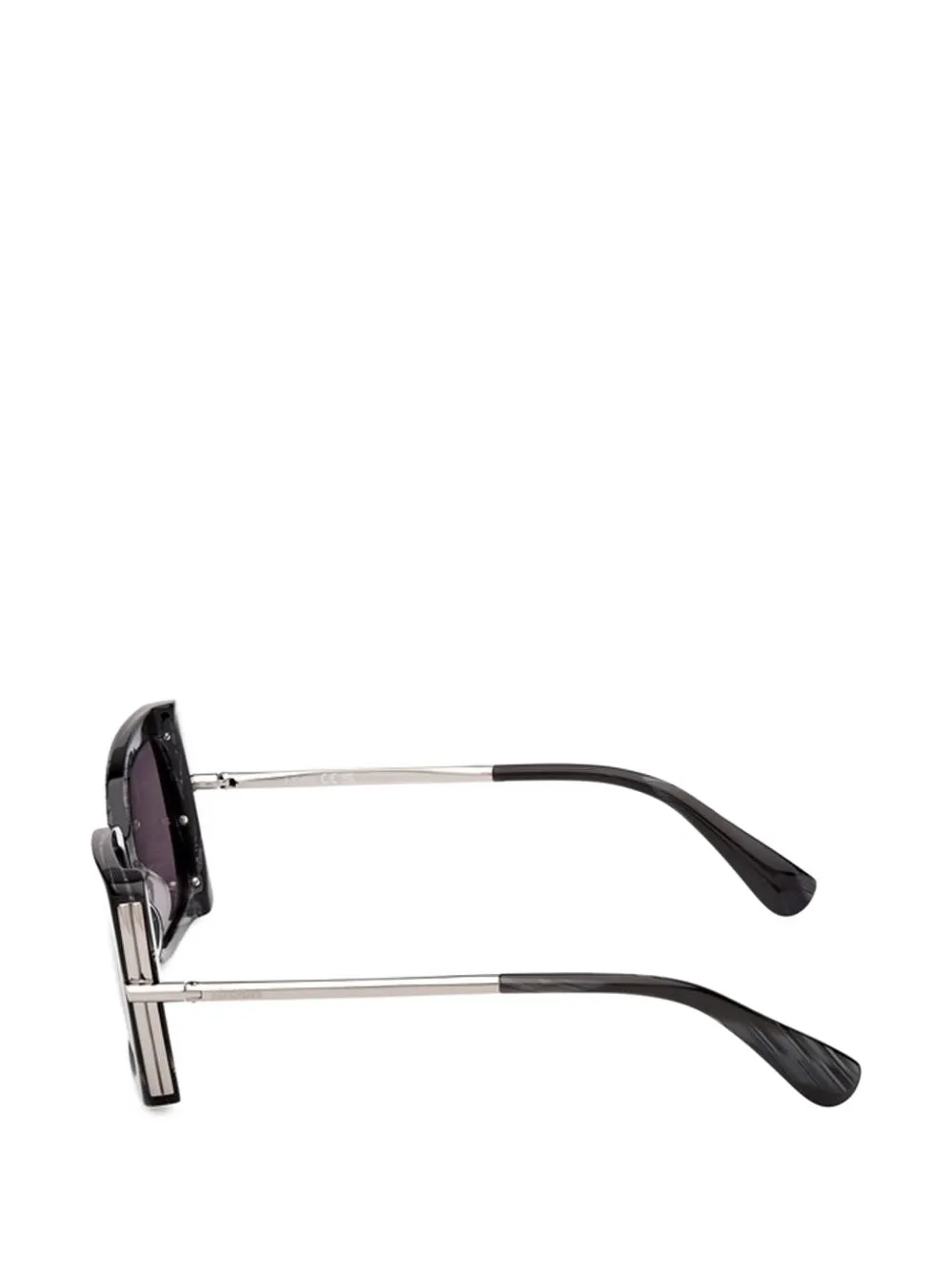 Max Mara Eyewear Zonnebril met geometrisch montuur Grijs
