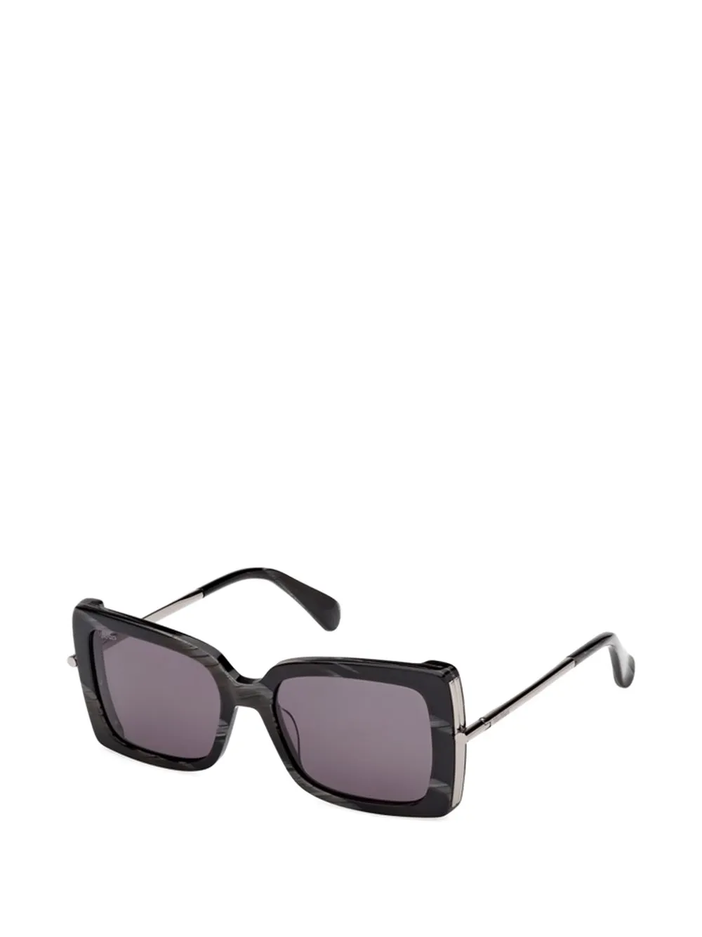 Max Mara Eyewear Zonnebril met geometrisch montuur Grijs