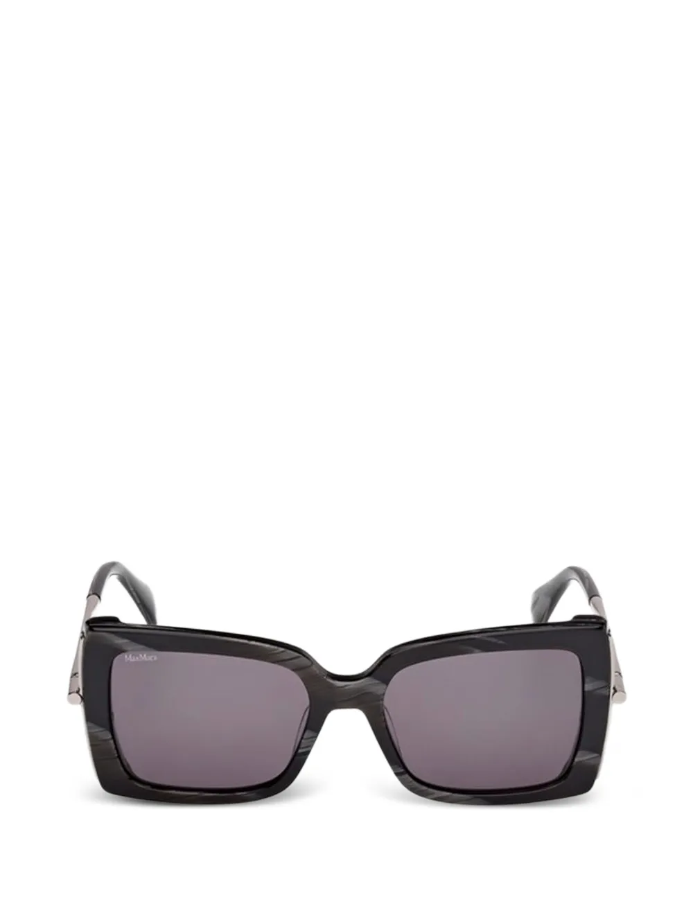 Max Mara geometric-frame sunglasses - Nero