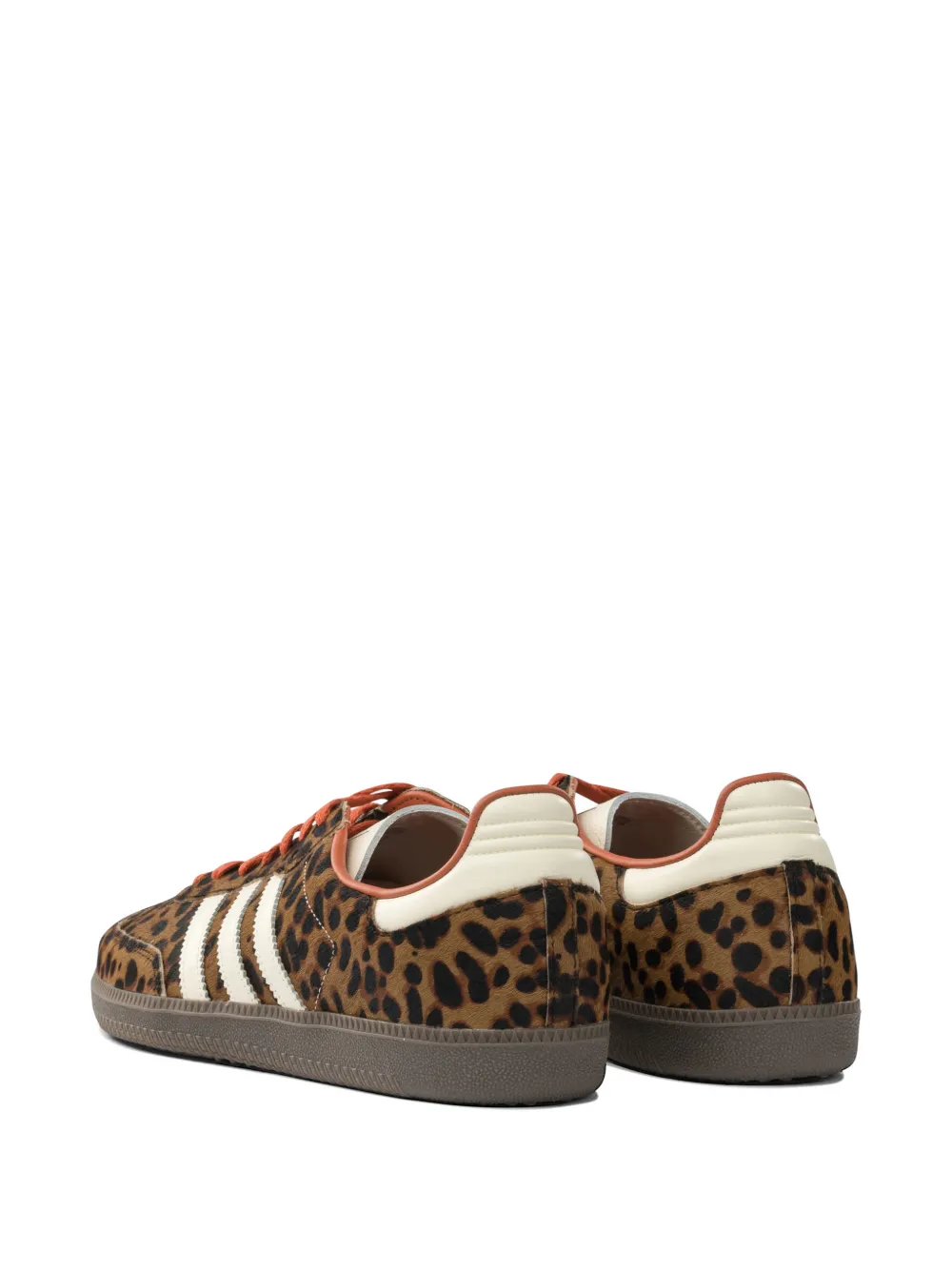  Adidas Samba Og Animal-print Sneakers - Brown 