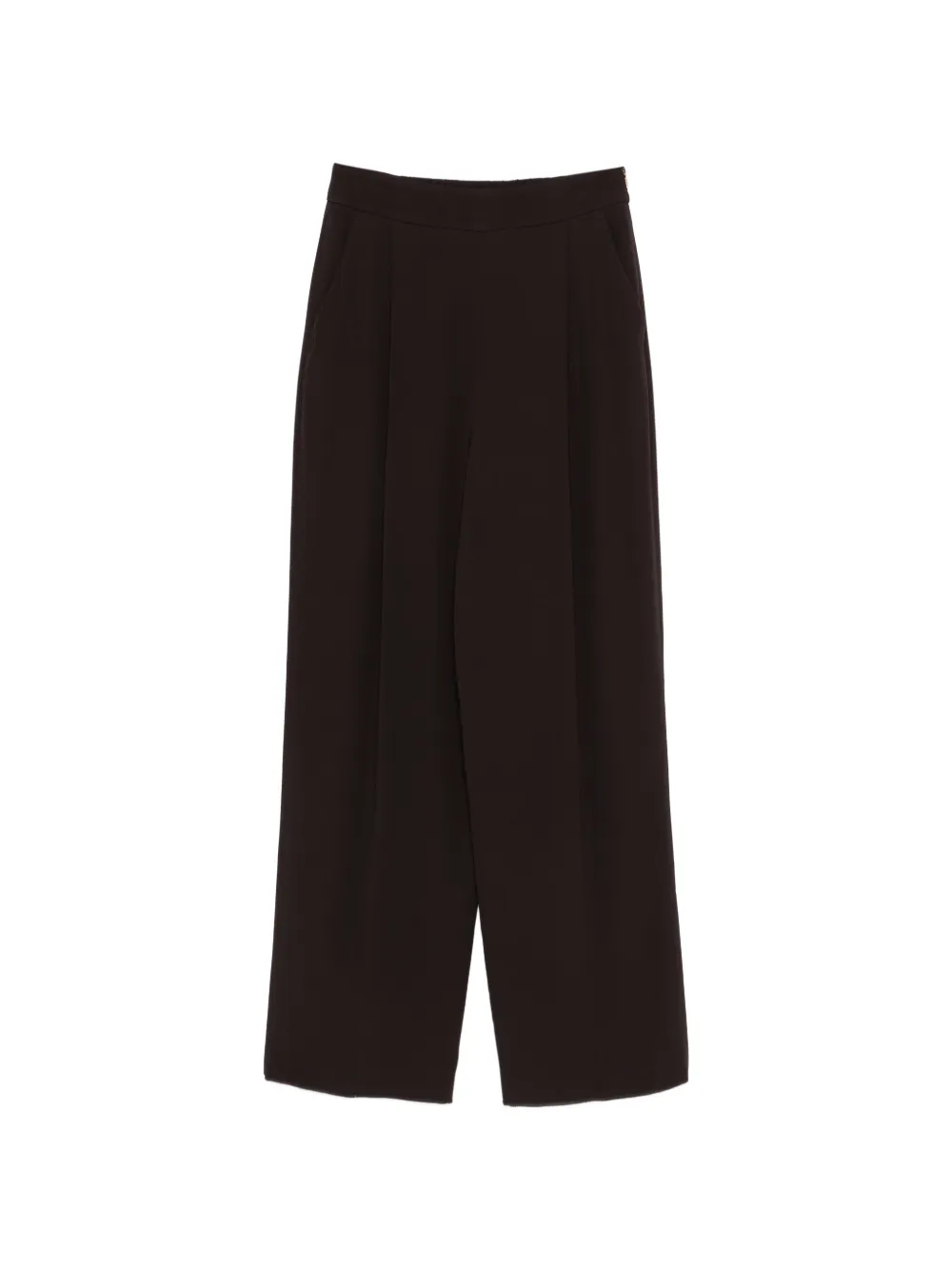 Agnona pleated trousers - Marrone