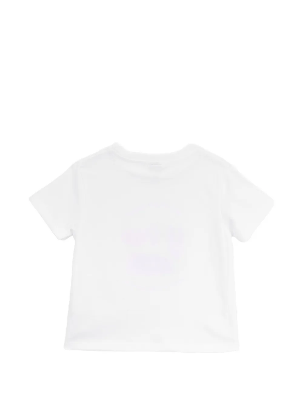 Knot T-shirt met print Wit