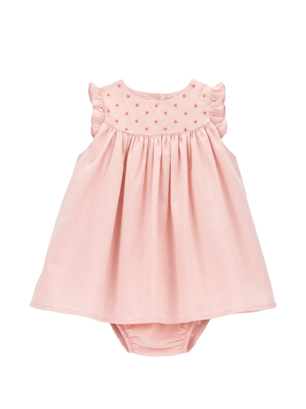 Knot Abito Blossom con ruches - Rosa