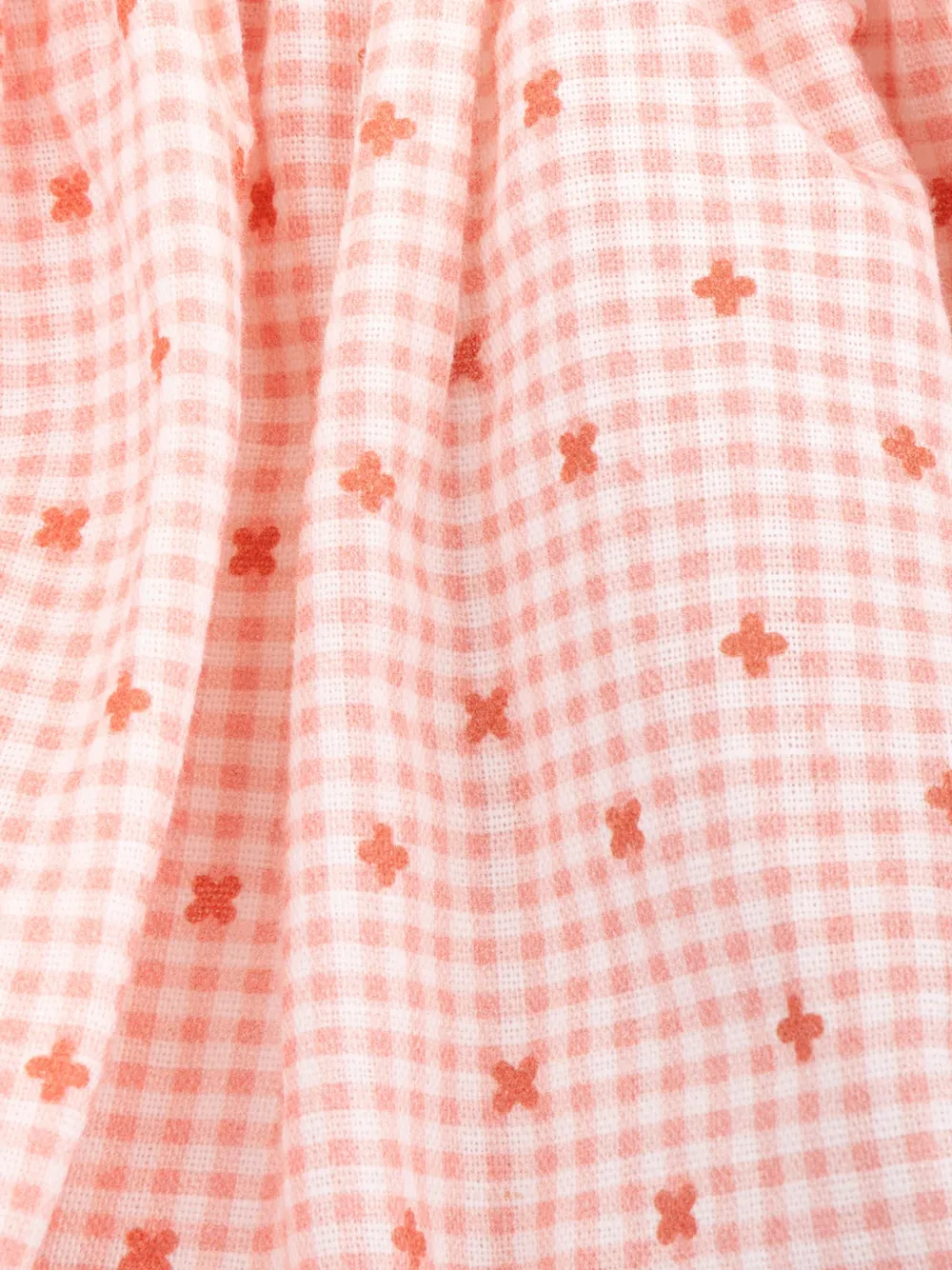  Knot Eleanor Ruffled Checked Bloomers - Pink 
