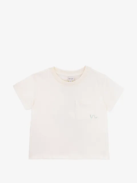 Knot Caterpillar patch-pocket T-shirt
