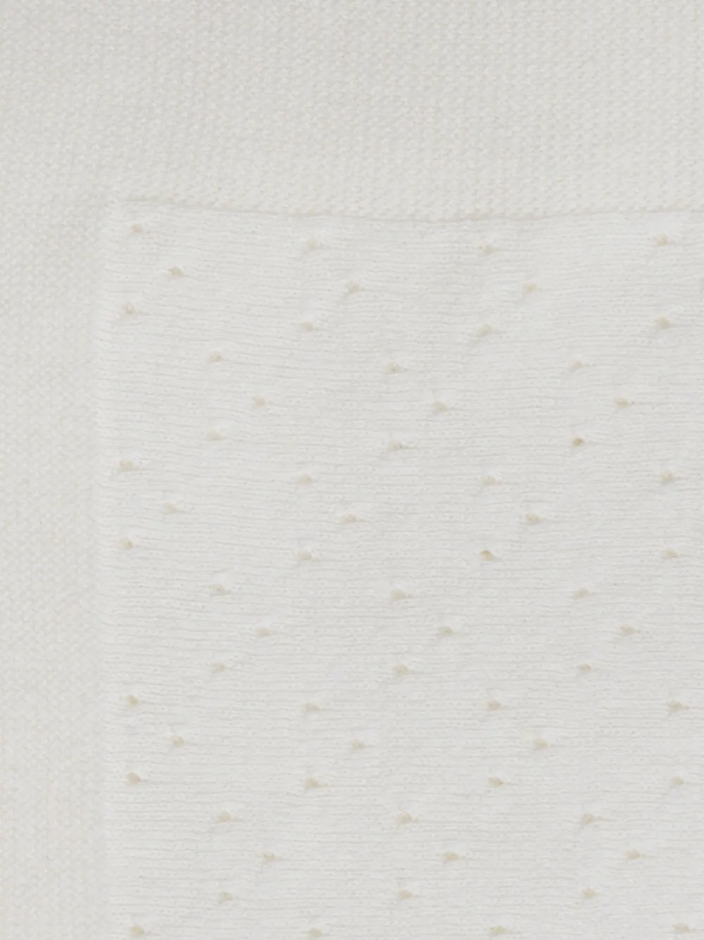  Knot Werner Textured-knit Blanket - Neutrals 