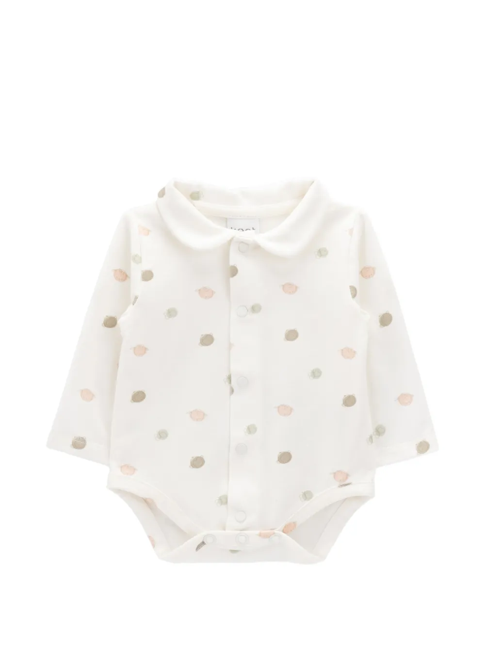 Knot Percy printed bodysuit - Toni neutri