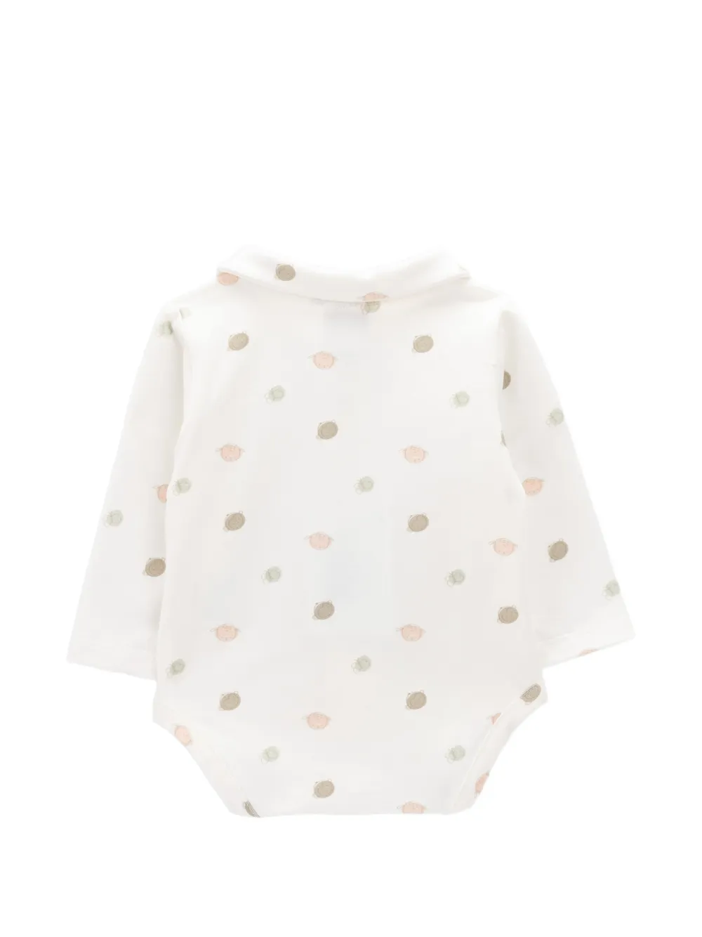  Knot Percy Printed Bodysuit - Neutrals 