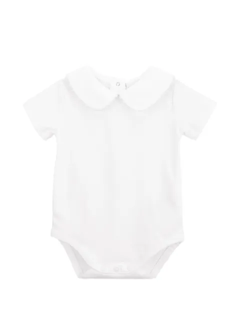 Knot Sprinkles scalloped collar bodysuit