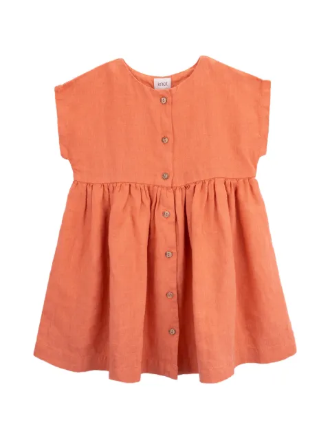 Knot Riah button-up dress