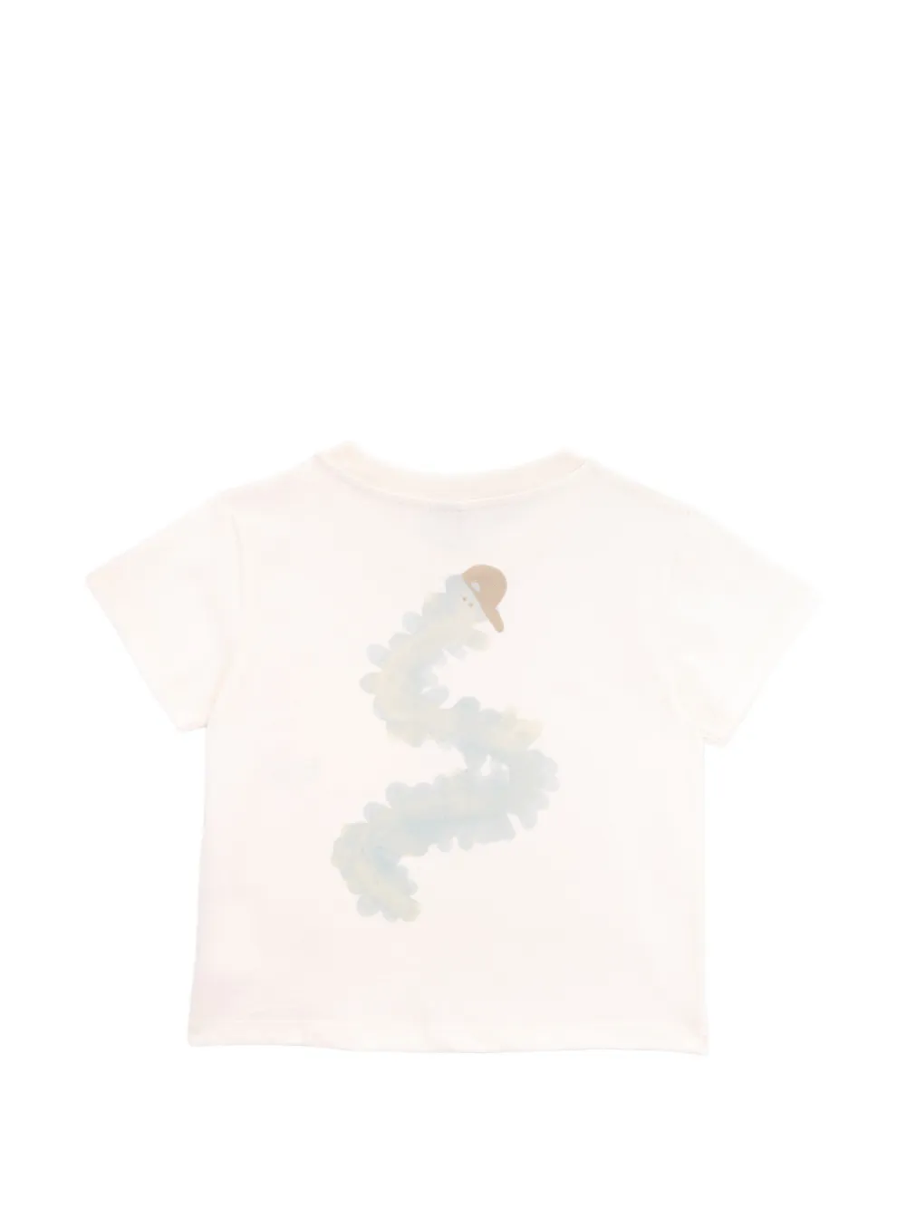 Knot Caterpiller T-shirt Beige