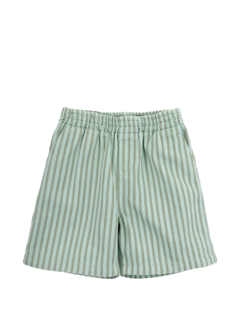 Knot Tito striped shorts - Verde