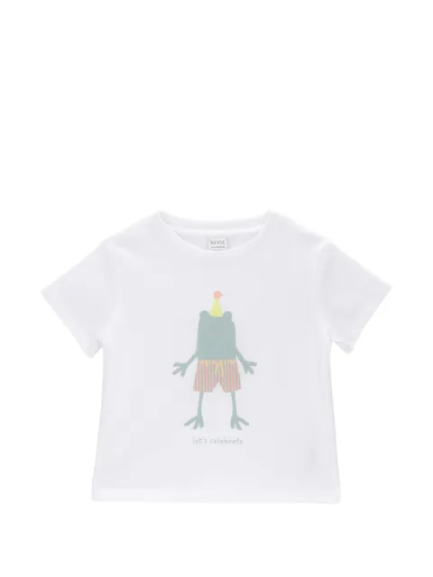 Knot graphic-print T-shirt